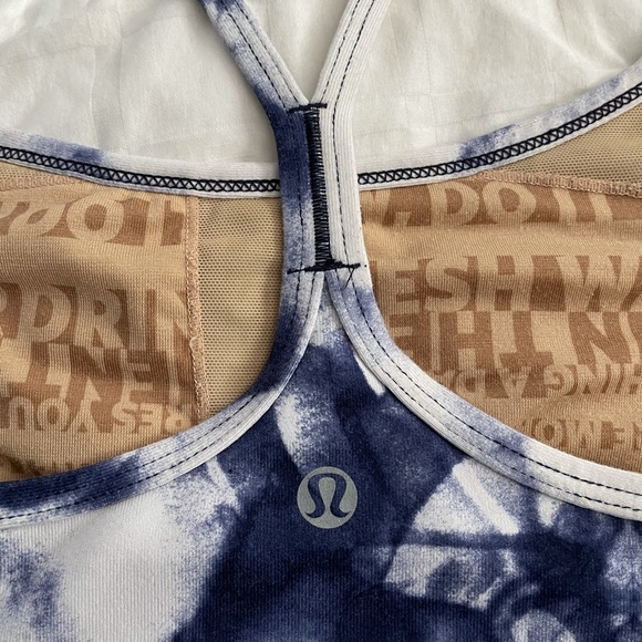 Lululemon Tie Dye Print Racerback Top - Picture 3 of 3